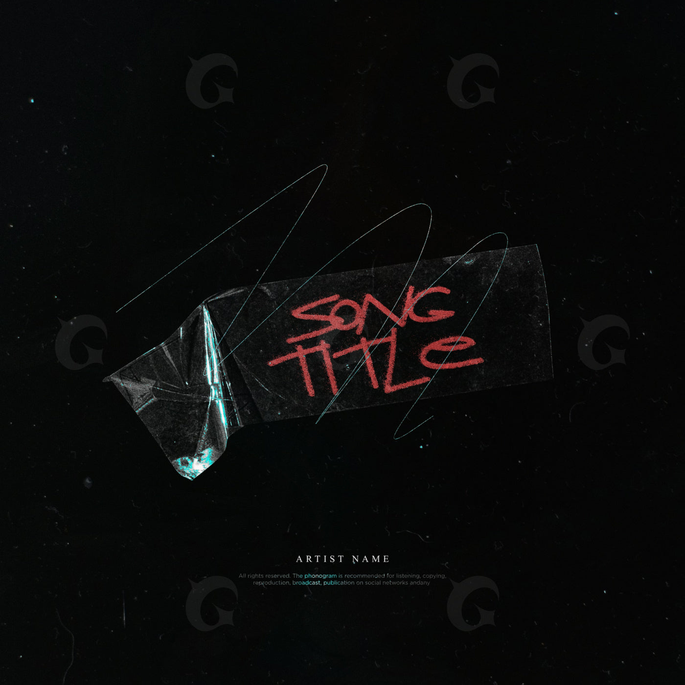 Torn tape message