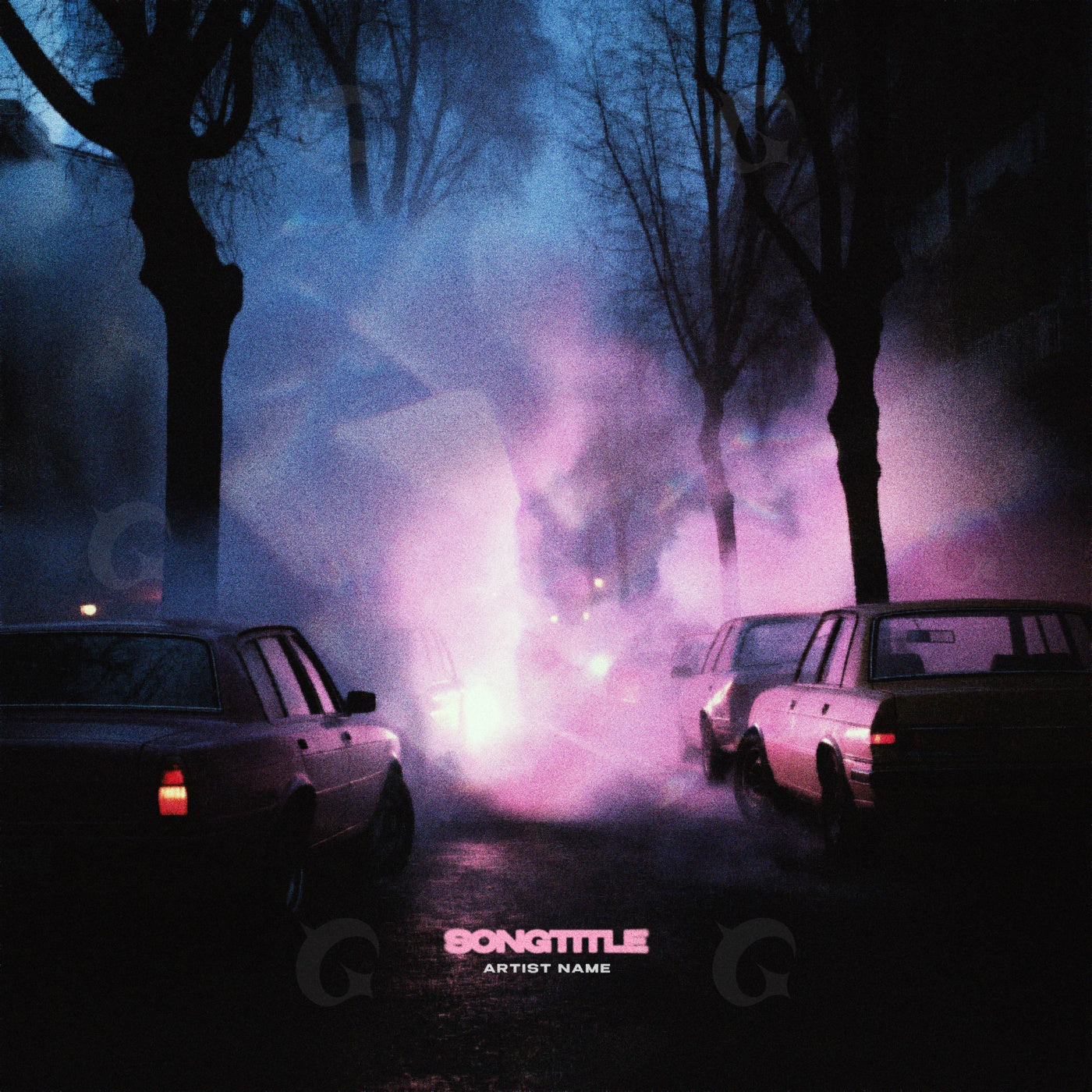Midnight fog drive