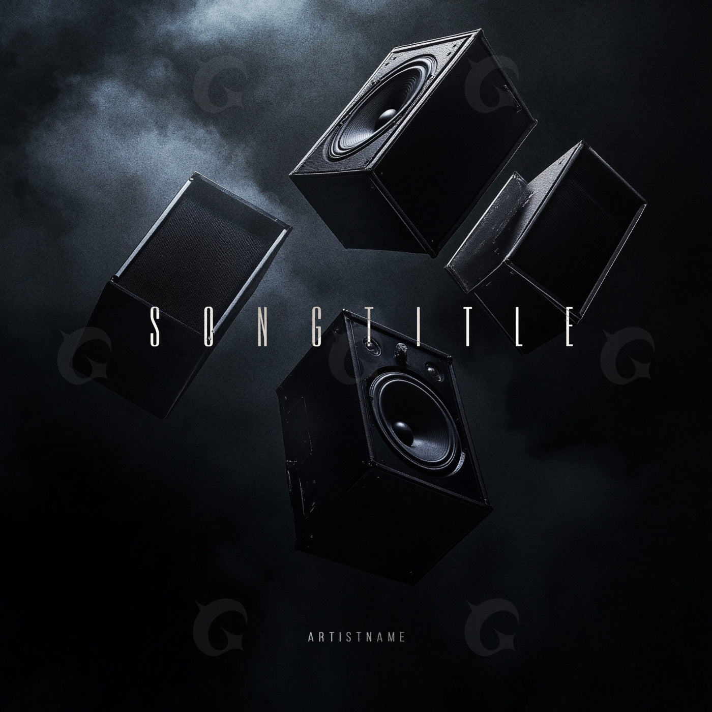 Speakers in the air