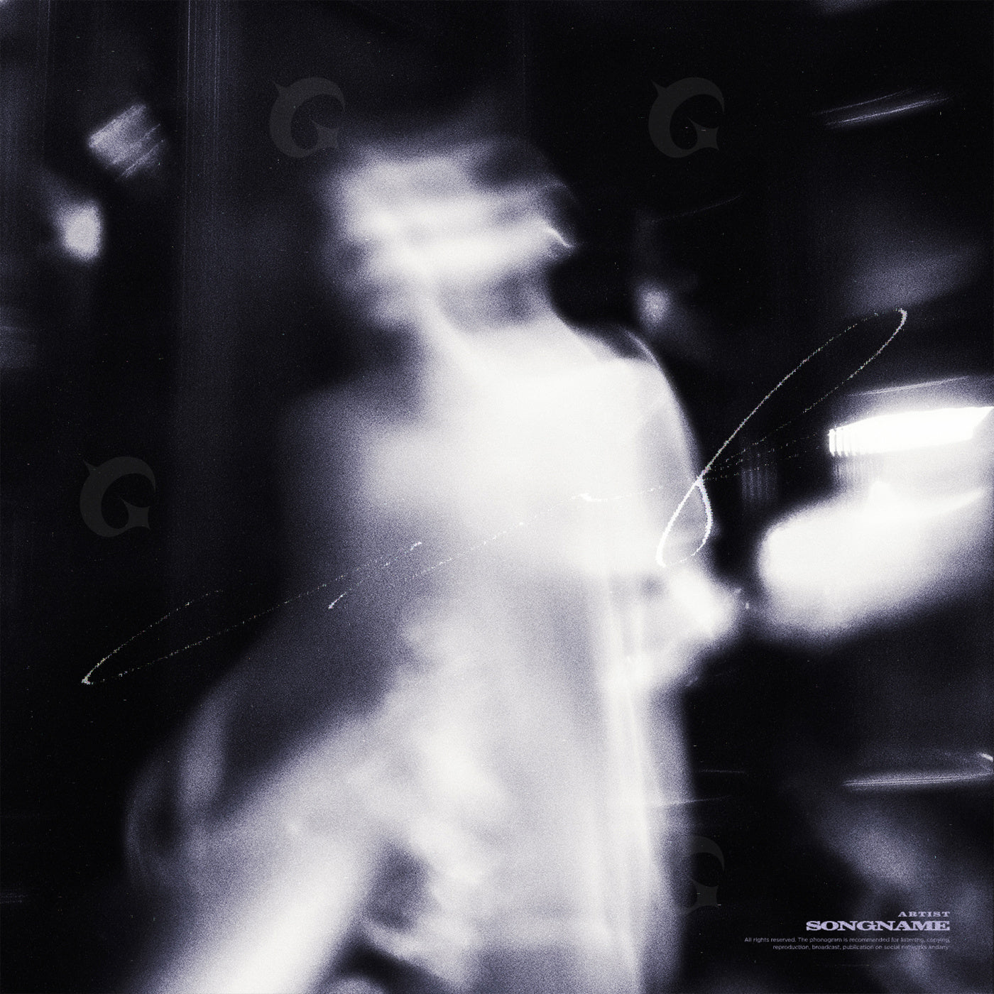 Ghostly motion blur