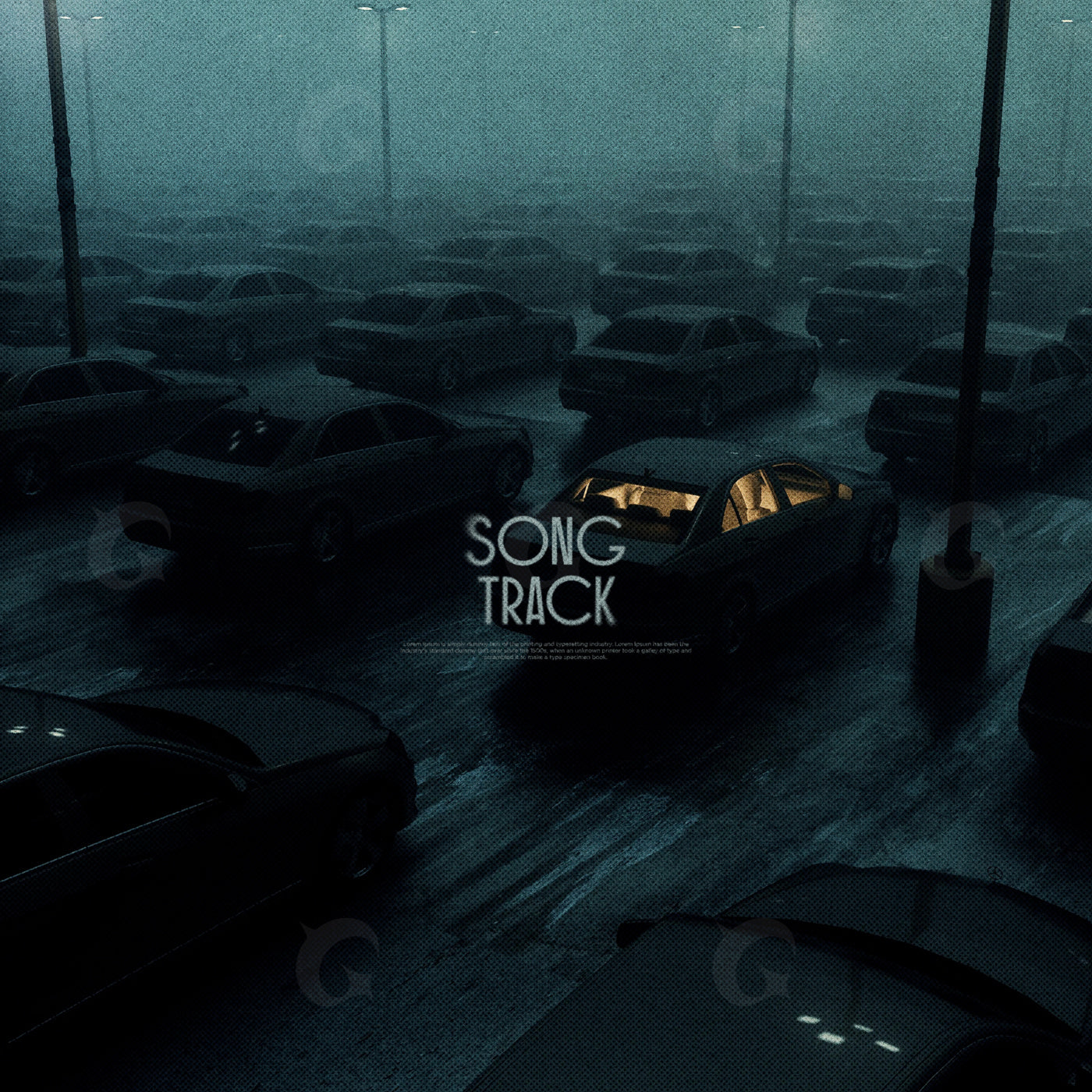 Midnight parking lot