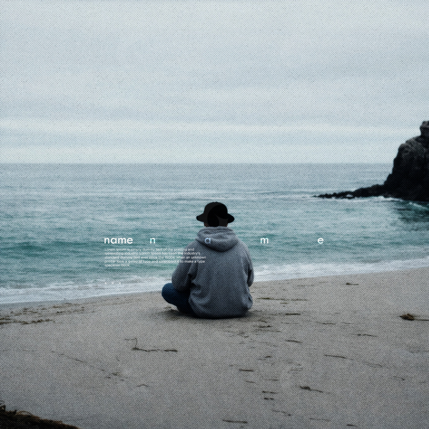 Alone on shore