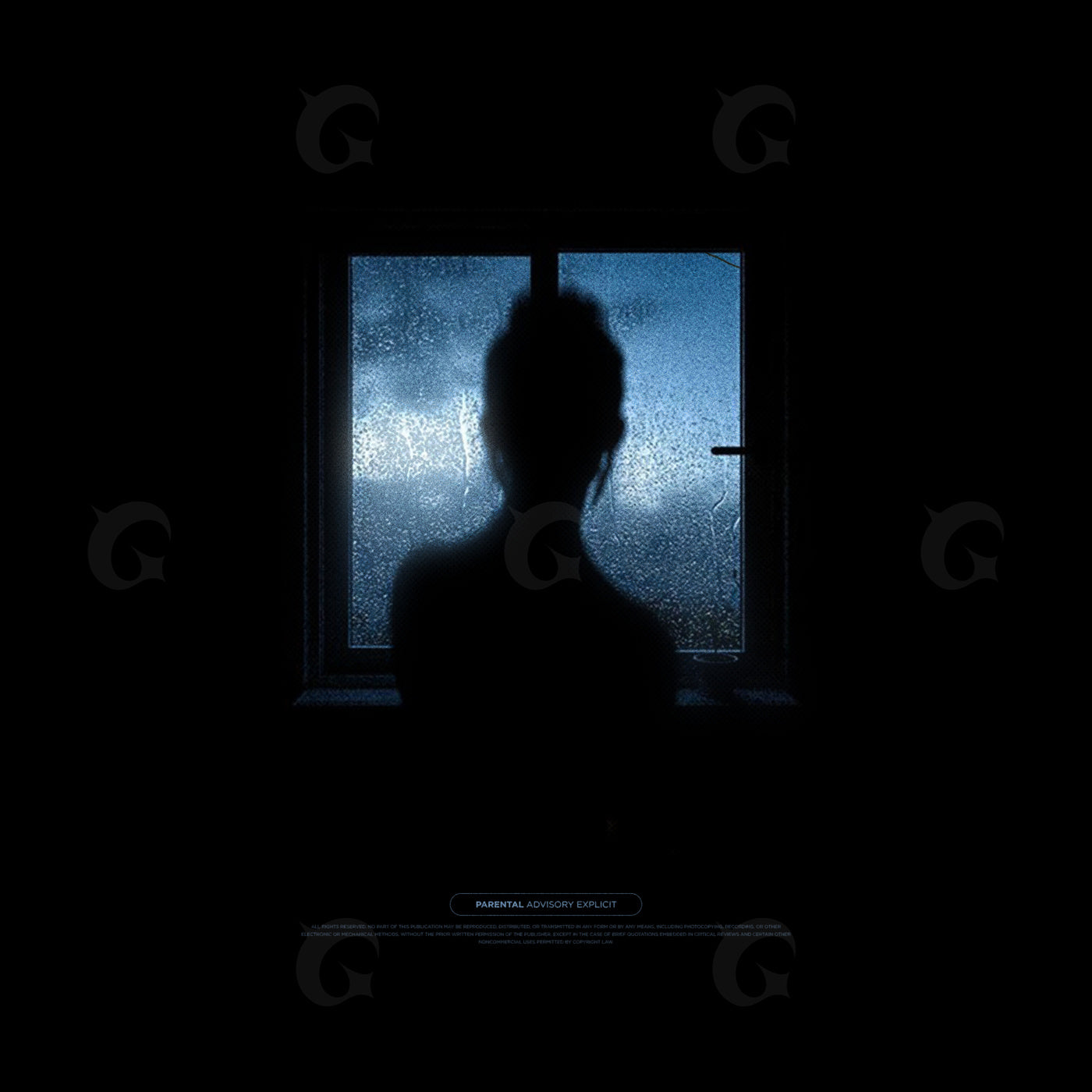 Silhouette at window