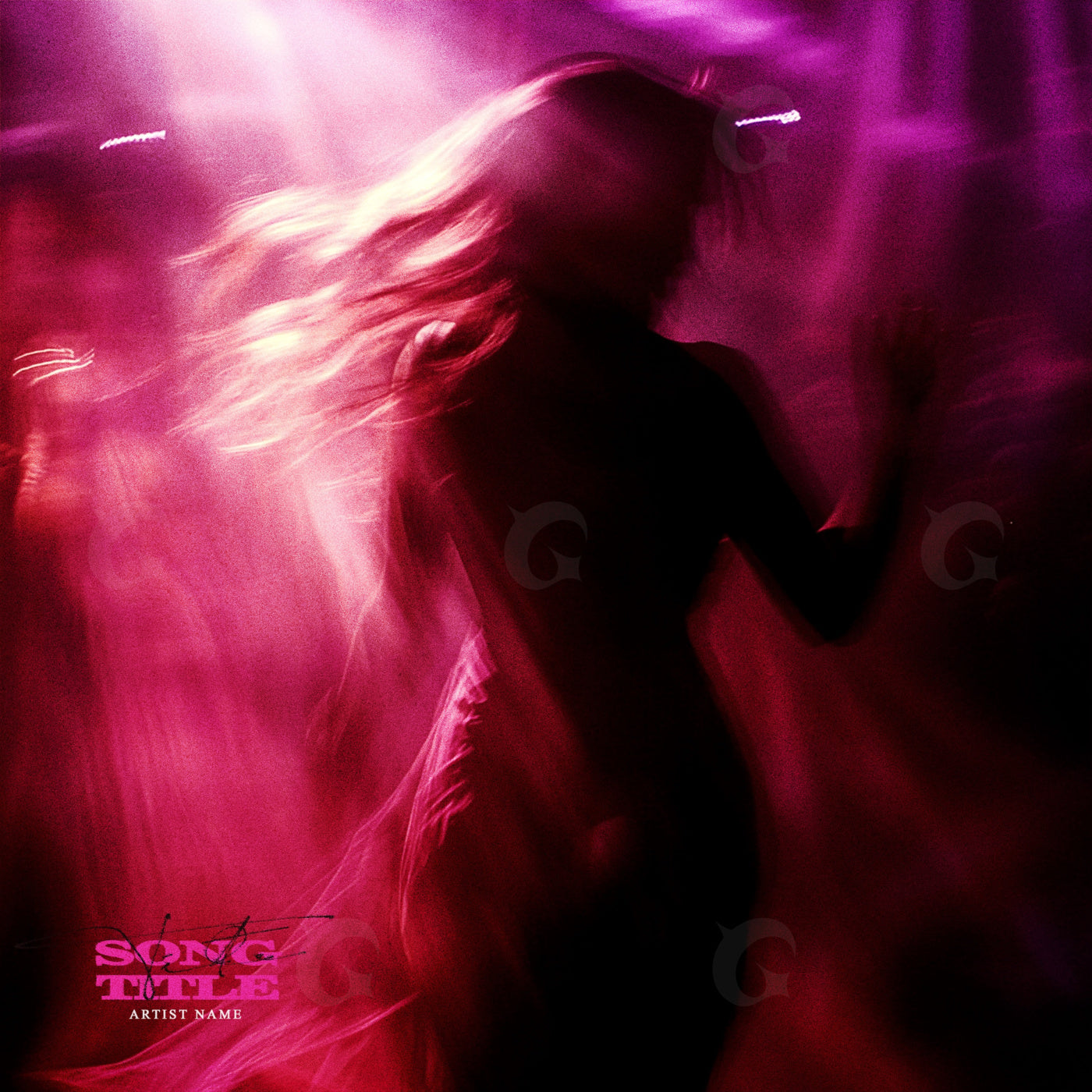 Midnight dance silhouette