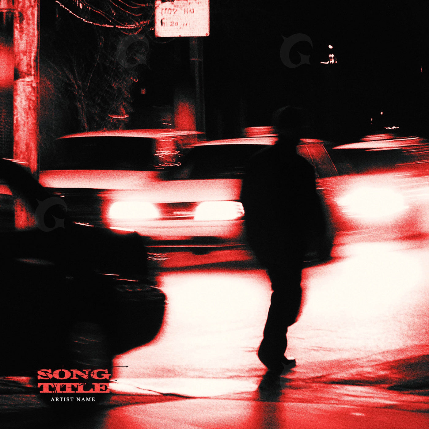 Midnight street walk