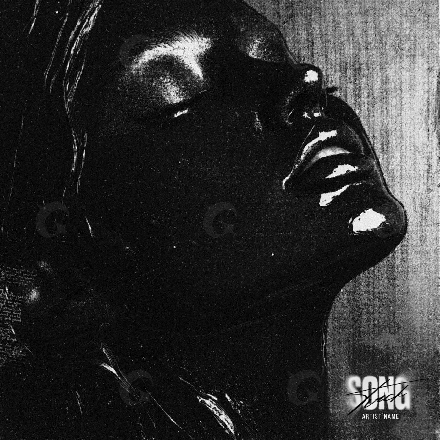 Midnight face reverie