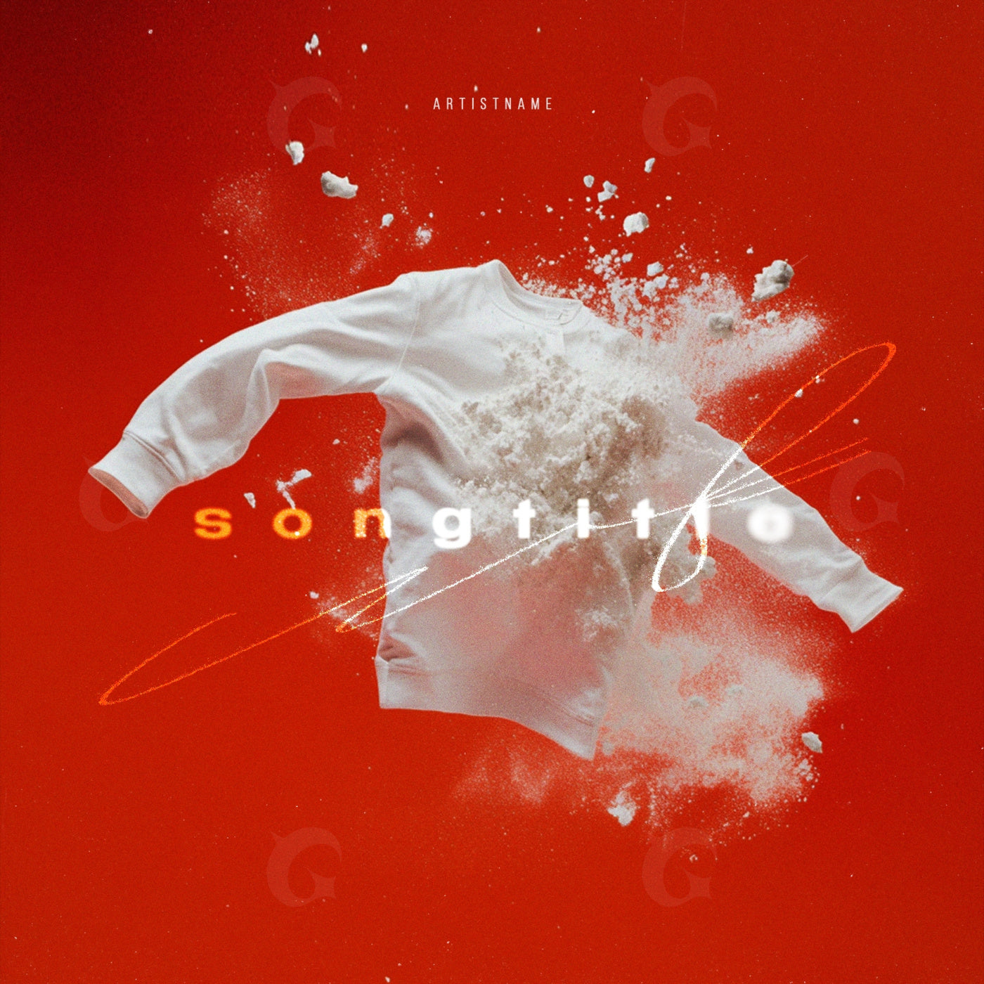 Sweater powder burst