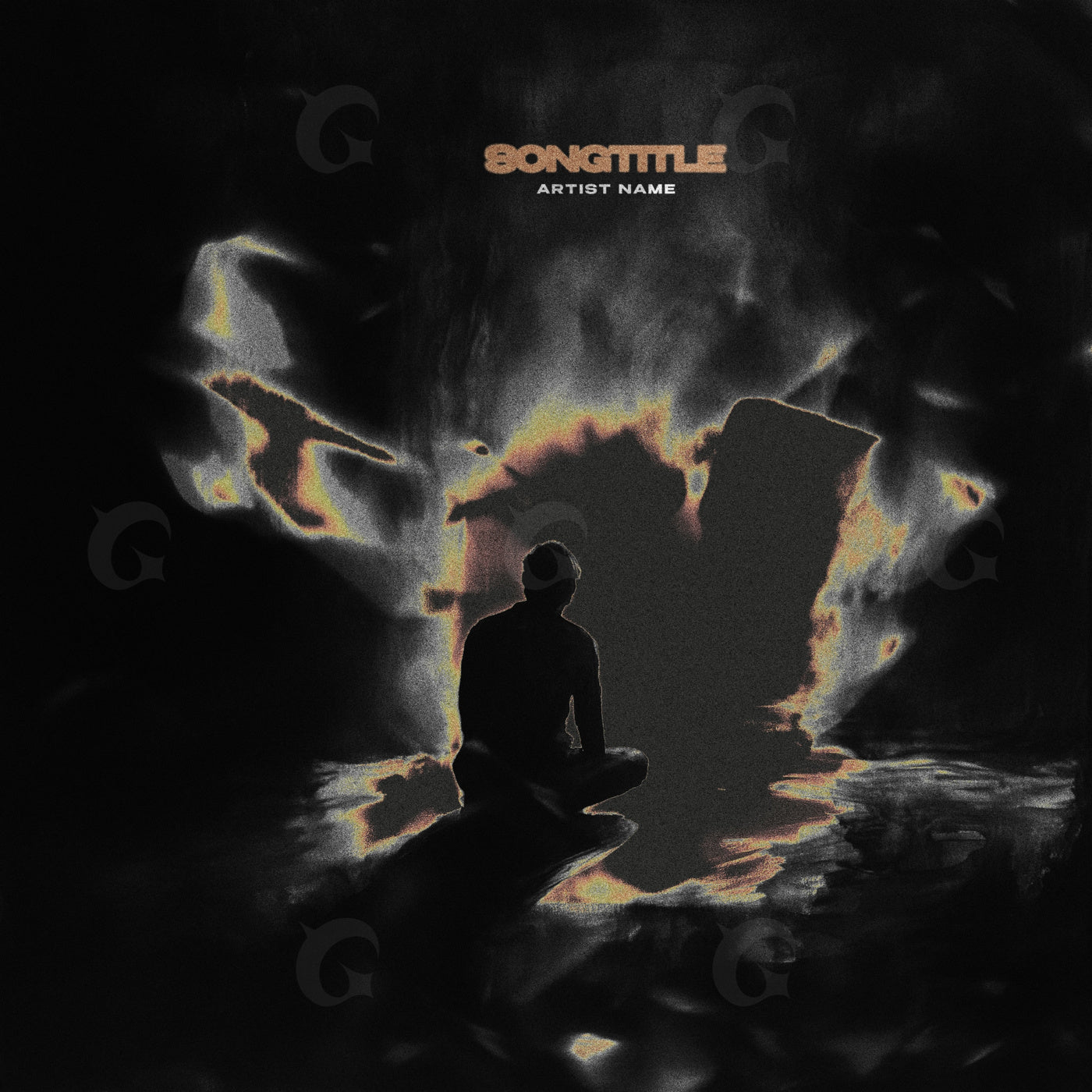 Silent flame reflection