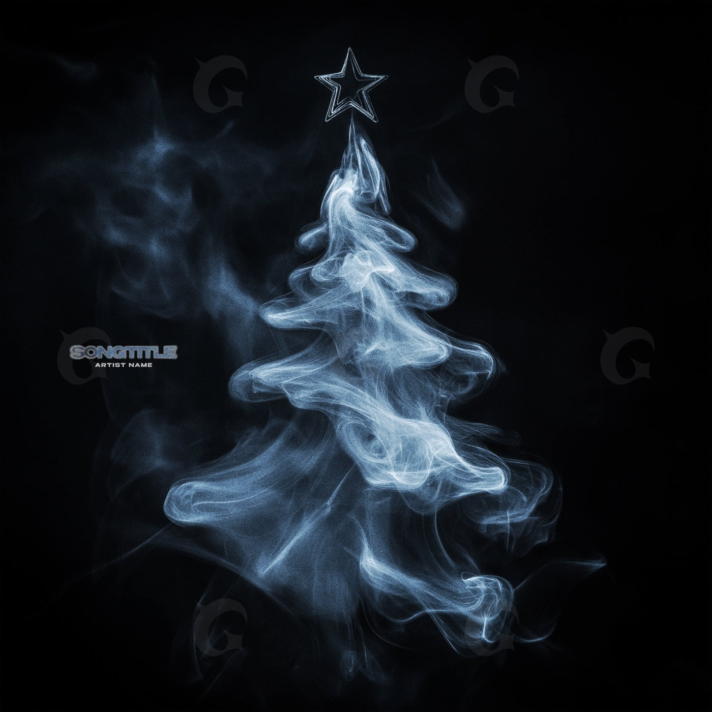 Smoky christmas tree