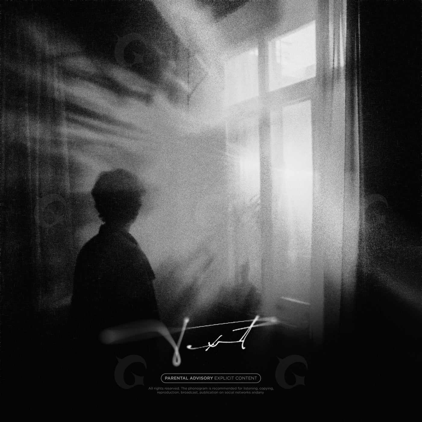 Silhouette by window