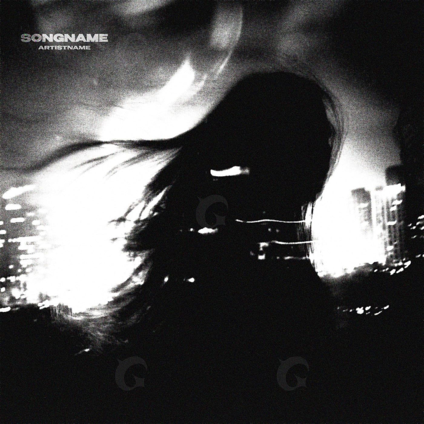 Midnight wind silhouette