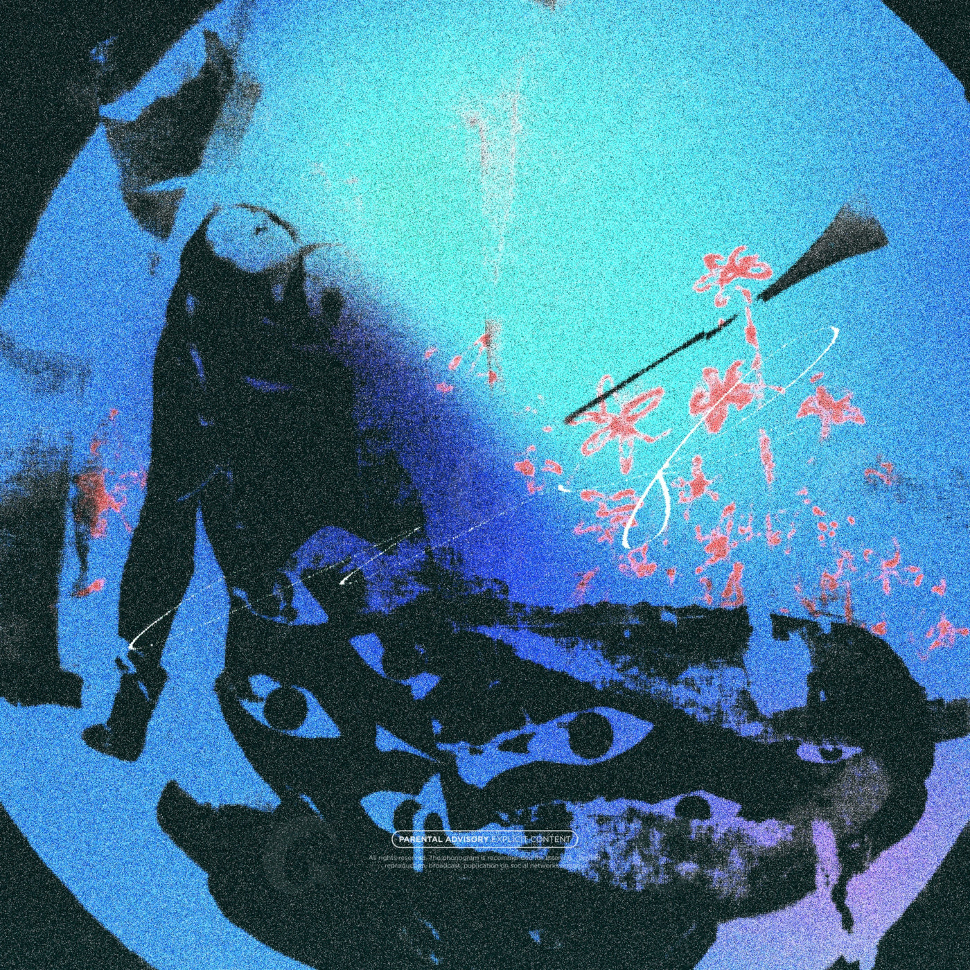 Moonlit with flowers