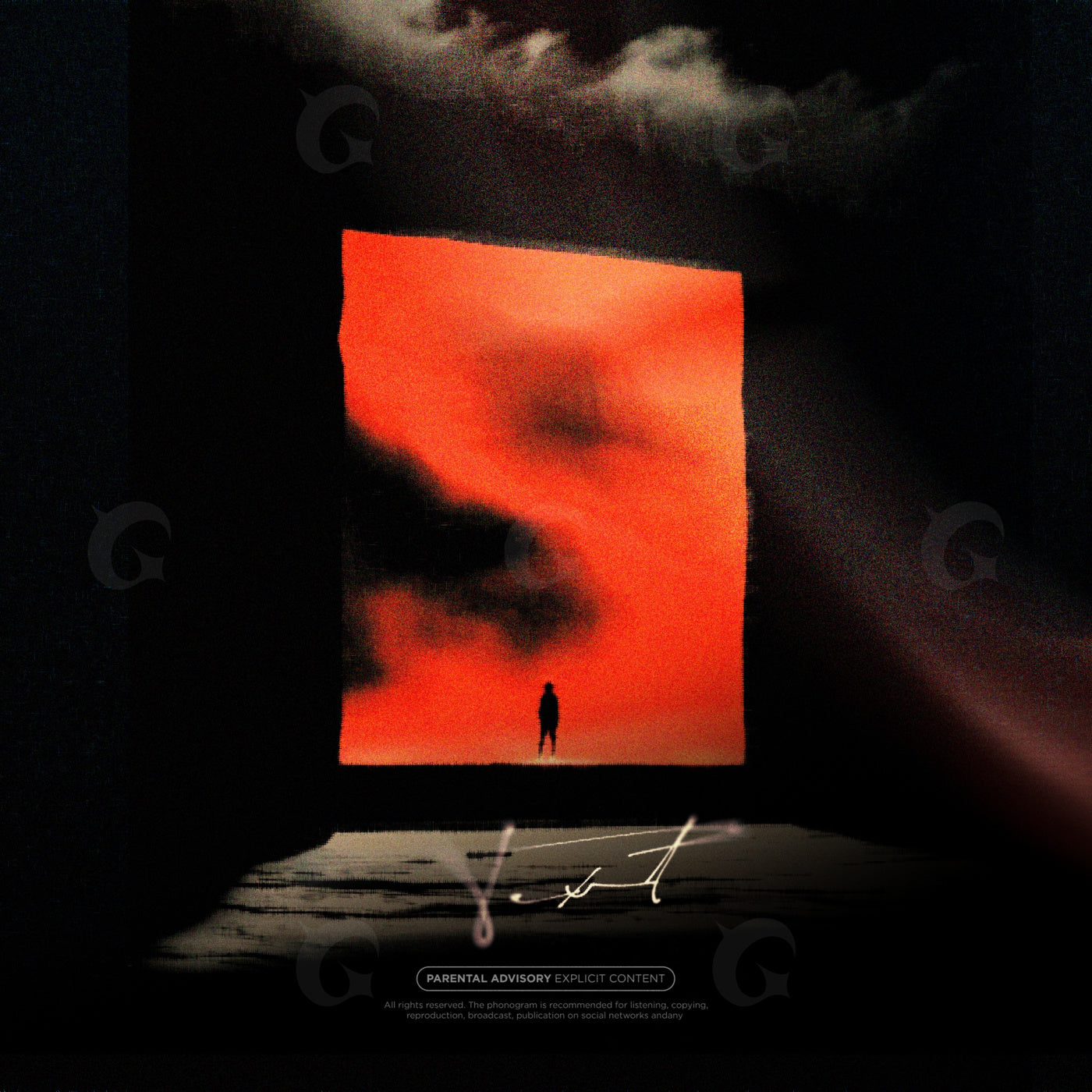 Silhouette against sky