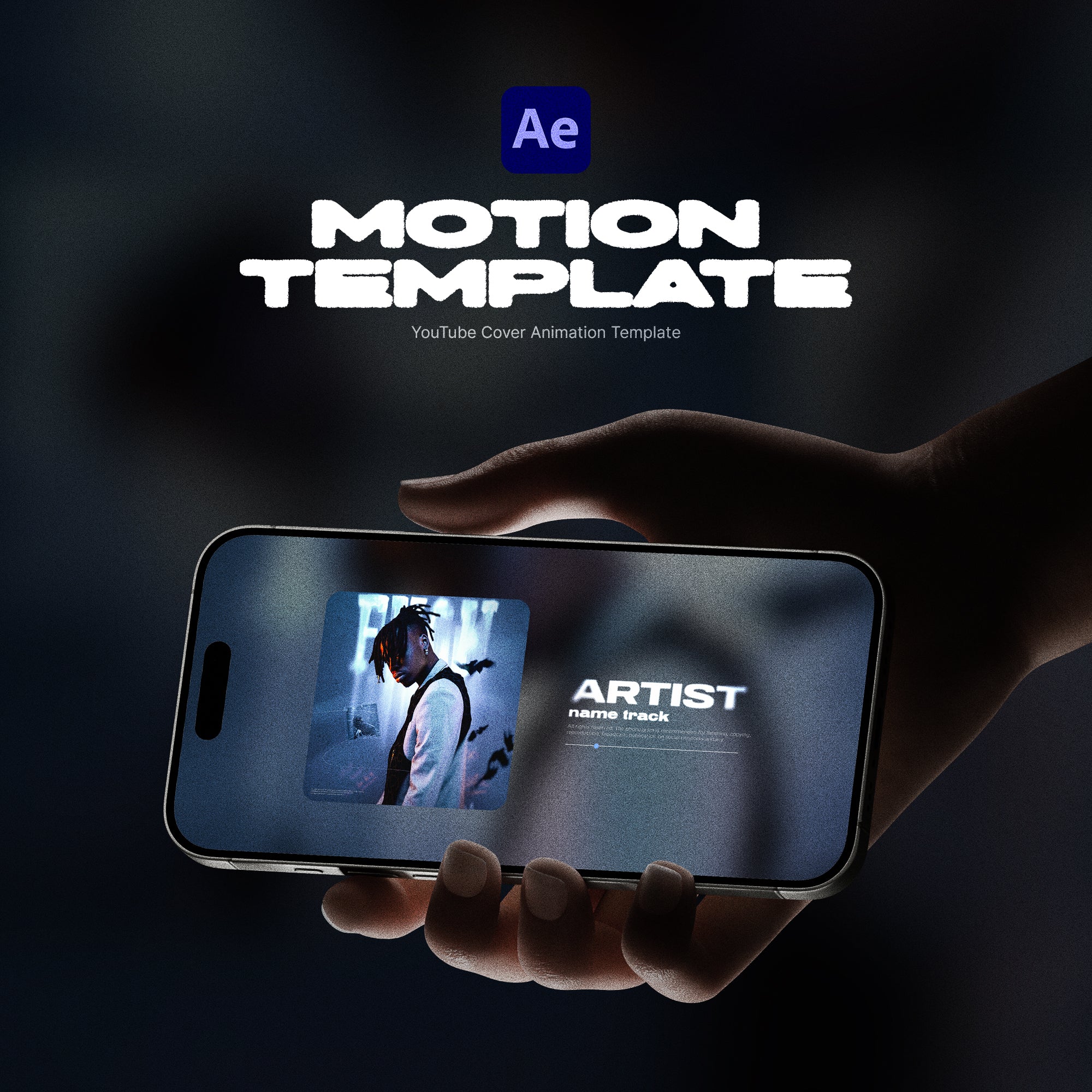 YouTube Cover Animation Template